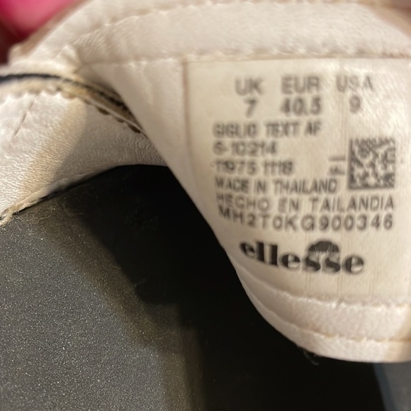 Ellesse "Giglio Text" women black platform Sandals size US 9 UK 7 EUR 40.5 - Picture 5 of 5